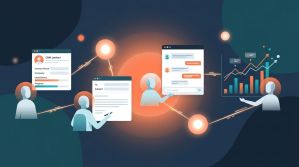 an image of HubSpot AI Agents working together